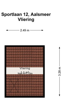 Floorplan - Sportlaan 12, 1431 HZ Aalsmeer